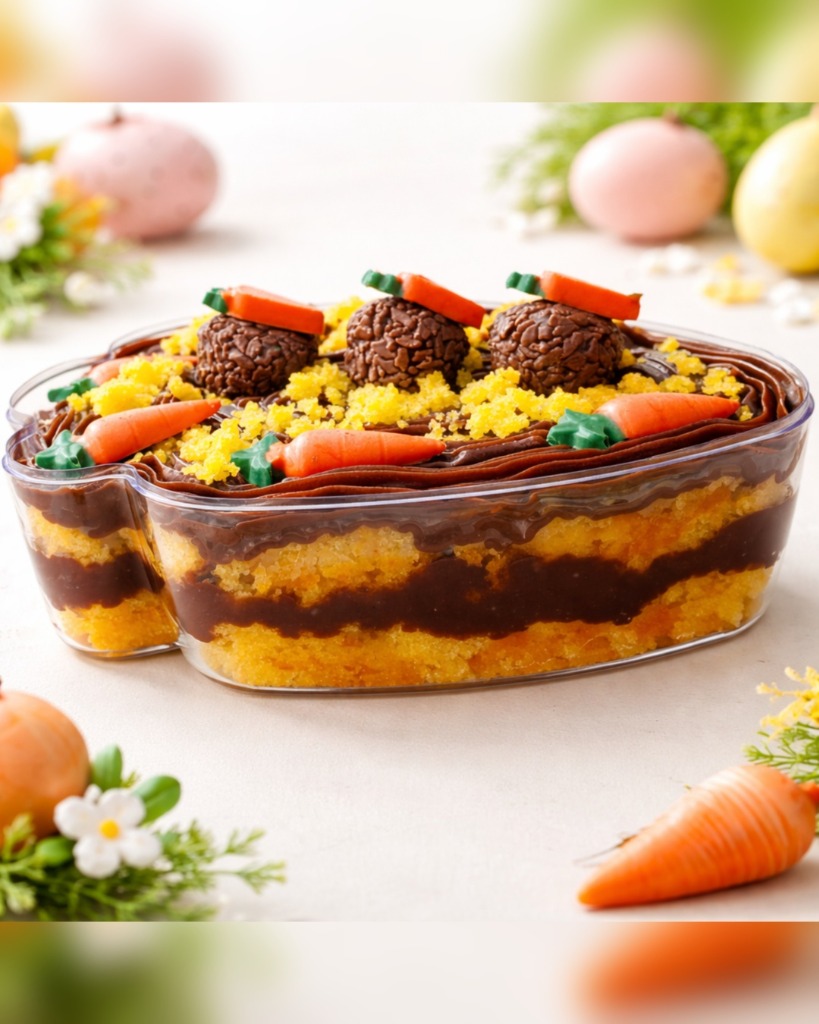 Especialidades de bolo de cenoura e chocolates da Chef Maricotta